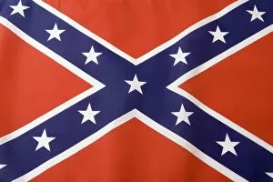 American Civil War (1860-1865) Collection: Southern States Flag