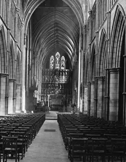 Portrait Architectural Prints: Southwark Cathedral