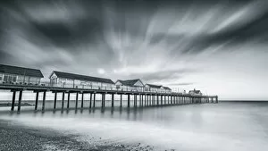 A fascinating collection of images featuring great British piers: Southwold Pier Steel Dawn