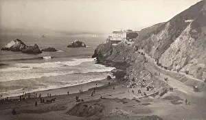 Time Captured: Vintage Art: Souvenir Cabinet Card of Victorian Tourist Destination