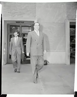 Georgi N Prints: Soviet Ambassador Georgi Zarubin Walking