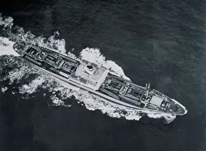 Departure Prints: Soviet Freighter Anosov Leaving Cuba