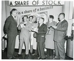 Stock Exchange Prints: Soviet Journalists Get Tour Of Exchange