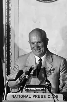 Soviet Premier Nikita Khrushchev Speaking