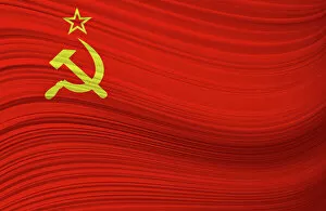 Flag Collection: SOVIET UNION waving flag