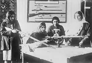 Baku Prints: Soviet Women Learning to Use Guns