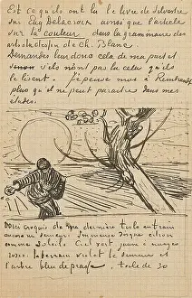 Prints of The Sower, Letter to Theo from Arles, c. 25 November 1888. Found in the collection of Van Gogh Museum, Amsterdam. (Photo by Fine Art Images/Heritage Images/Getty Images) Echoes of Genius: Timeless Reproductions of a Master’s Vision: The Sower, Letter to Theo from Arles, c