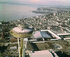 Space Needle Under Construction