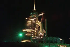 Blur Prints: Space Shuttle Being Launched