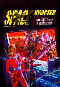 Futuristic Prints: Space Stories: Space Monster Attack