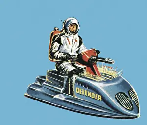 Defending Prints: Space Vehicle