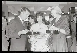 Walter M Prints: Spaceman Wally Schirra and Katsumi Sakato