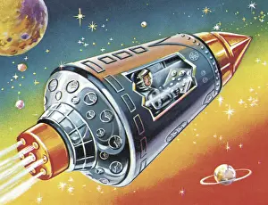 One Perso Prints: Spaceship