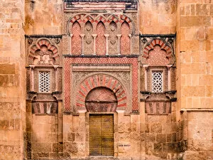 Images Dated 10th March 2017: Spain, Cordoba, Mosque-Cathedral of Cordoba, Facade