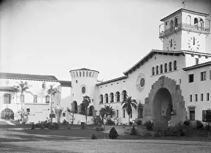 Santa Barbara Prints: Spanish Courthouse