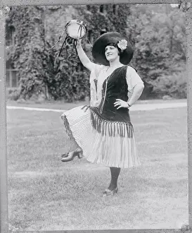 Bryn Mawr Prints: Spanish Dancer on Peace Day
