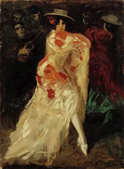 Performing Prints: Spanish Dancer (Tango)