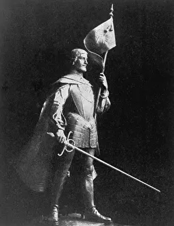 Spanish Explorer Panfilo De Narvaez in Armored Uniform