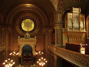 Balcony Prints: The Spanish synagogue, Prague