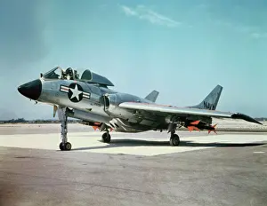 Sparrow I Missiles on Navy Jet