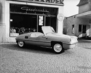 Convertible Prints: Spatz Automobile Full Length