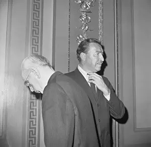 Suspension Prints: Speaker John W. McCormack and Representative Adam Clayton Powell