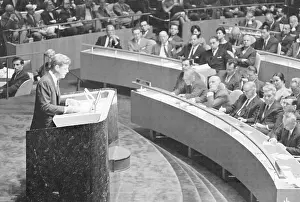 Speaking Before the Soviet Delegation