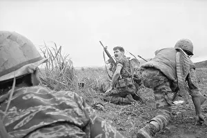 Special Forces Prints: Special Forces Units Confront Viet Cong