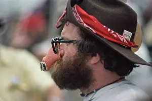 Huty32648 Prints: Spectator At Indianapolis 500, 1978