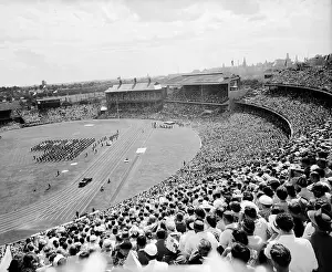 1956 Olympic Games Melbourne Prints: Spectators at 1956 Olympics