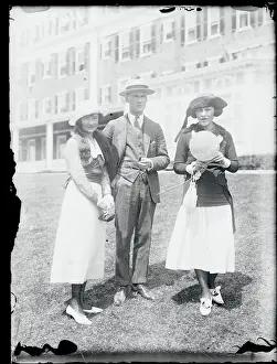Spectators at Ivy League Boat Race