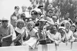 Westwood Village Prints: Spectators at Marilyn Monroe's Funeral