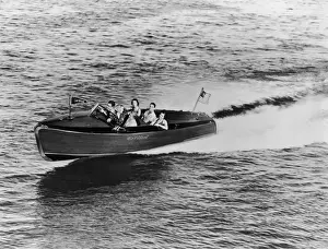 Water Transpo Prints: Speed Boat