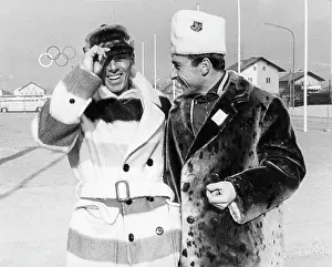 Olympia Prints: Speed skater Yevgeny Grishin at 1964 Winter Olympics
