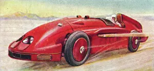 Cars Prints: Speed Of The Wind (Captain G. E)