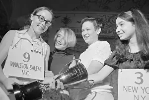 Spelling Bee Winner and Participants