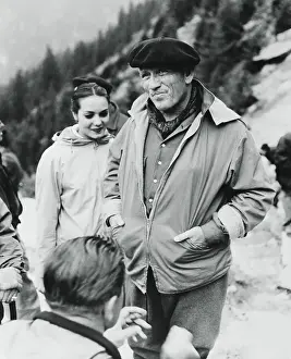 Spencer Tracy and Anna Kashfi