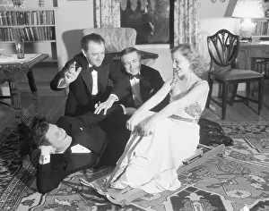 Spencer Tracy and Friends Relaxing