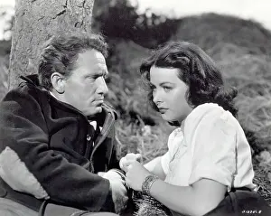 Spencer Tracy and Hedy Lamarr in Tortilla Flat