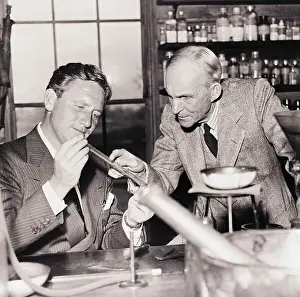 Collection Prints: Spencer Tracy and Henry Ford