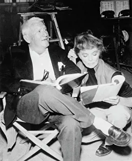 Spencer Tracy and Katharine Hepburn