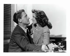 Spencer Tracy And Katharine Hepburn In Woman Of The Year