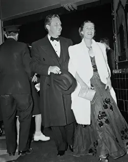 Spencer Tracy at Premiere with Wife