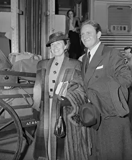 Spencer Tracy with Wife
