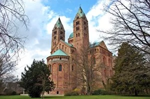 Images Dated 22nd March 2015: Speyer Cathedral, view of east side