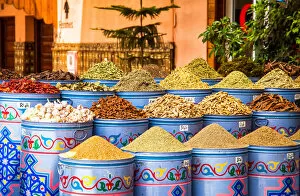 Morocco, North Africa Collection: Spices and Herbs