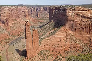 Images Dated 16th March 2016: Spider Rock, Canyon de Chelly National Monument, Arizona, USA