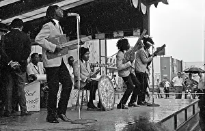 Spinners In Costume As The Brown Beatles