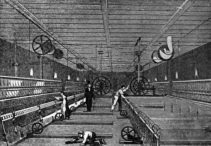 Machinery Machinery Roles Prints: Spinning Cotton