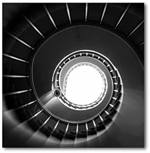 Spiral Stair Abstracts Collection: Spiral Stairs
